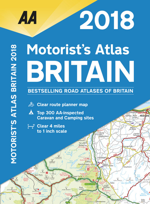 Motorist's Atlas Britain 2018 SP by AA Publishing, 9780749578602