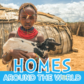 Homes Around the World by Joanna Brundle, 9781786370105