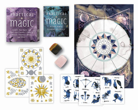 Practical Magic (Includes Rose Quartz and Tiger's Eye Crystals, 3 Sheets of Metallic Tattoos, and More!) by Nikki Van De Car, 9780762463091