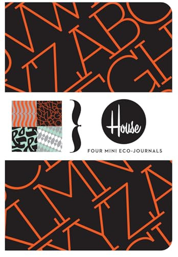 House Industries Mini Eco-Journals (Four Mini Eco-Journals) by House Industries, 9781452112114