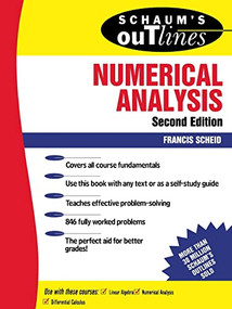 Schaum's Outline of Numerical Analysis by Francis Scheid, 9780070552210
