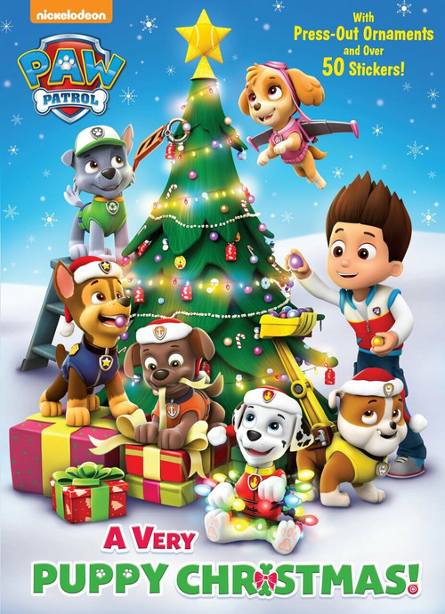 A Very Puppy Christmas! (PAW Patrol) by Golden Books, MJ Illustrations, 9780399553561