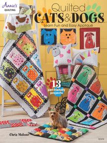 Quilted Cats & Dogs by Chris Malone, 9781590128640