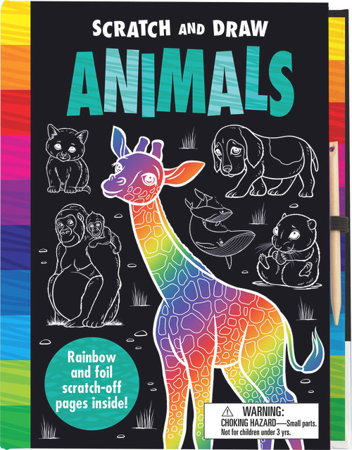Scratch and Draw Animals by Nat Lambert, Barry Green, Imagine That, 9781787002456