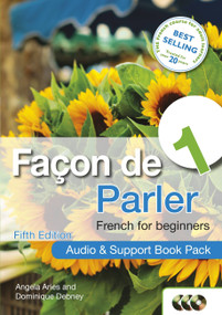 Facon de Parler 1 French for Beginners: Audio & Support Book Pack 5ED by Angela Aries, Dominique Debney, 9781444168457