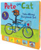 Pete the Cat Take-Along Storybook Set (A Box of 5 Books) by James Dean, Kimberly Dean, James Dean, 9780062404473