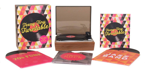 Teeny-Tiny Turntable (Includes 3 Mini-LPs to Play!) by Running Press, 9780762462353