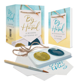By Hand (A Modern Lettering Kit) by Nicole Miyuki Santo, 9780762463404