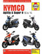 Kymco Agility & Super 8 Scooters, '05-'15 by Haynes Publishing, 9781785210341