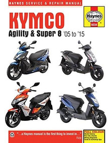 Kymco Agility & Super 8 Scooters, '05-'15 by Haynes Publishing, 9781785210341