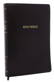 KJV Holy Bible: Super Giant Print with 43,000 Cross References, Black Leather-look, Red Letter, Comfort Print (Thumb Indexed): King James Version by Thomas Nelson, 9780785215646