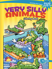 SPARK Very Silly Animals Coloring Book by Diana Zourelias, 9780486819570