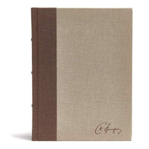 CSB Spurgeon Study Bible, Brown/Tan Cloth Over Board by Alistair Begg, CSB Bibles by Holman, 9781586409715