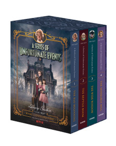 A Series of Unfortunate Events #1-4 Netflix Tie-in Box Set by Lemony Snicket, Brett Helquist, 9780062796141