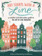 Art Starts with a Line (A creative and interactive guide to the art of line drawing) by Erin McManness, 9781633224810