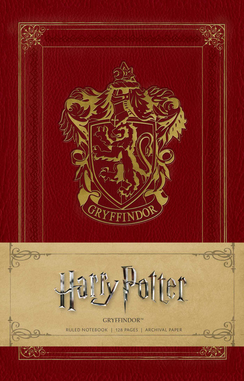 Harry Potter: Gryffindor Ruled Notebook by Insight Editions, 9781683833017
