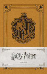 Harry Potter: Hufflepuff Ruled Notebook by Insight Editions, 9781683832867