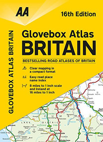 Glovebox Atlas Britain SP by AA Publishing, 9780749578794