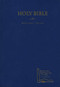 KJV Drill Bible, Blue Hardcover by Holman Bible Staff, 9781586409456