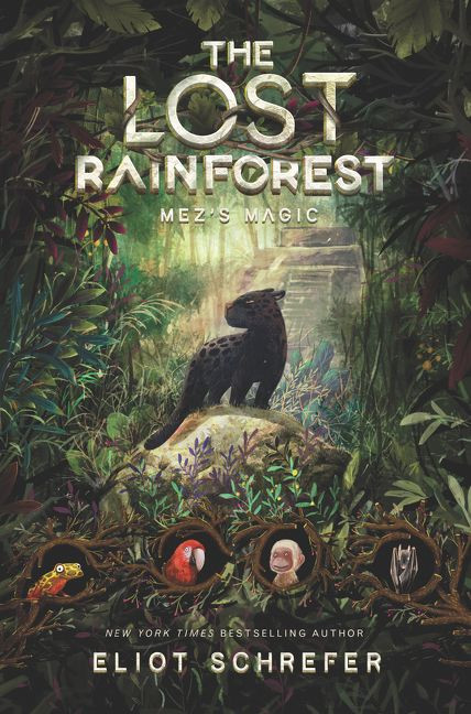 The Lost Rainforest #1: Mez's Magic by Eliot Schrefer, Emilia Dziubak, 9780062491077