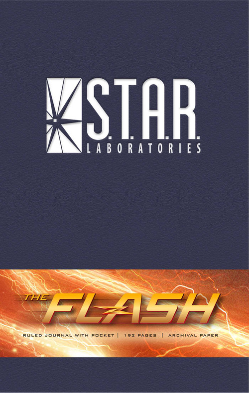 The Flash: S.T.A.R. Labs Hardcover Ruled Journal by Insight Editions, 9781683830436