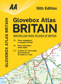 Glovebox Atlas Britain PB by AA Publishing, 9780749578800