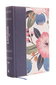 NIV, The Woman's Study Bible, Cloth over Board, Blue Floral, Full-Color, Red Letter (Receiving God's Truth for Balance, Hope, and Transformation) by Dorothy Kelley Patterson, Rhonda Kelley, Thomas Nelson, 9780785215158