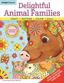 Delightful Animal Families (Craft, Pattern, Color, Chill) by Thaneeya McArdle, 9781497203334