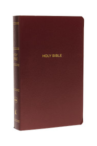 NKJV, Gift and Award Bible, Leather-Look, Burgundy, Red Letter, Comfort Print (Holy Bible, New King James Version) by Thomas Nelson, 9780718075071