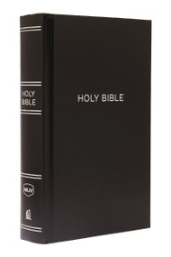 NKJV, Pew Bible, Large Print, Hardcover, Black, Red Letter, Comfort Print (Holy Bible, New King James Version) by Thomas Nelson, 9780718095628