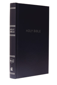 NKJV, Pew Bible, Hardcover, Blue, Red Letter, Comfort Print (Holy Bible, New King James Version) by Thomas Nelson, 9780785215943