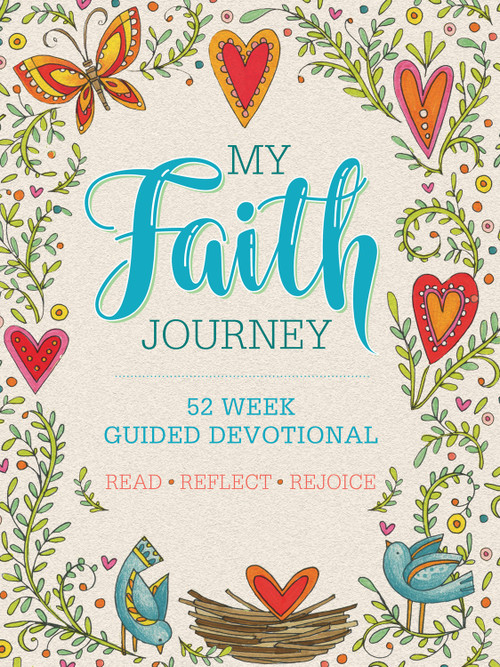 My Faith Journey (52-Week Guided Devotional with Scripture) by Robin Pickens, 9781641780025