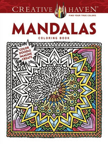 COSTCO Creative Haven Mandalas Coloring Book (Color Doodle Imagine Create) by Dover, Alberta Hutchinson, Marty Noble, 9780486784915