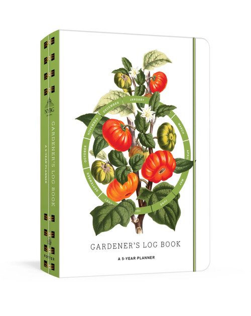Gardener's Log Book (A 5-Year Planner) by The New York Botanical Garden, 9781524759070