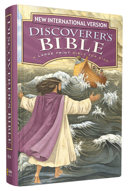 NIV, Discoverer's Bible, Large Print, Hardcover by Zondervan, 9780310764922