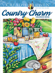 Creative Haven Country Charm Coloring Book by Teresa Goodridge, 9780486821689