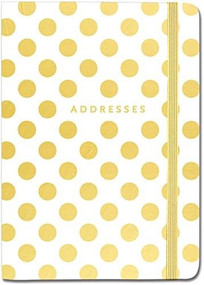 ADDRESS BOOK GOLD DOTS (Miniature Edition), 9781441320377