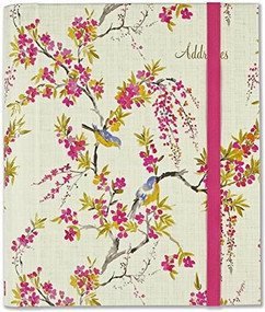 LG ADDR BK BLOSSOMS & BLUEBIRDS by , 9781441326652