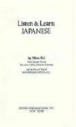 Listen & Learn Japanese (Manual Only) by Listen & Learn, 9780486252773
