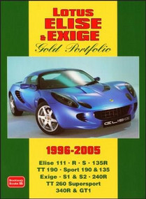 Lotus Elise & Exige Gold Portfolio 1996-2005 by R.M. Clarke, 9781855207103