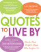 Quotes to Live By (Words That Inspire Those Who Inspire Us) by Adams Media, 9781440560880