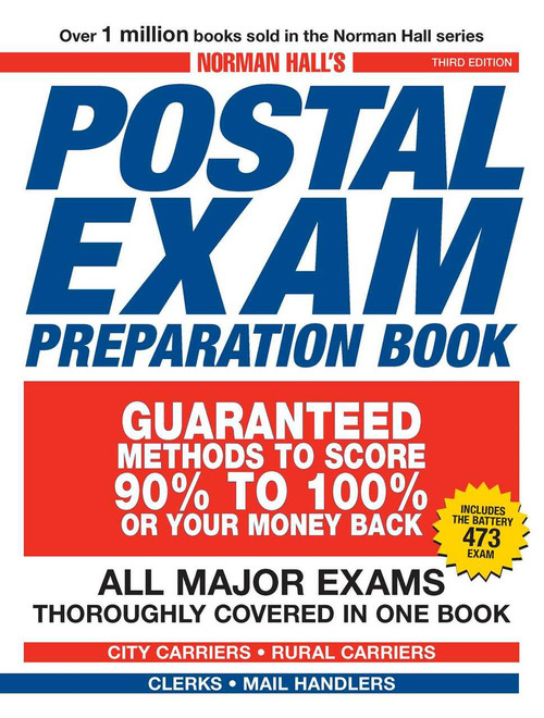 Norman Hall's Postal Exam Preparation Book (Everything You Need to Know... All Major Exams Thoroughly Covered in One Book) by Norman Hall, 9781598698534