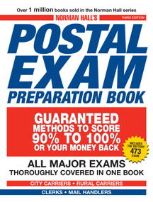 Norman Hall's Postal Exam Preparation Book (Everything You Need to Know... All Major Exams Thoroughly Covered in One Book) by Norman Hall, 9781598698534