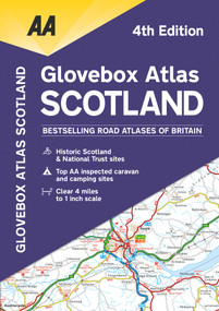 Glovebox Atlas Scotland by AA Publishing, 9780749579128