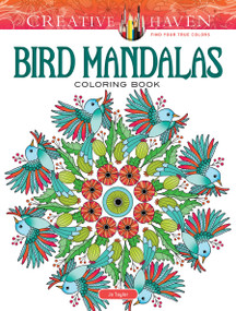 Creative Haven Bird Mandalas Coloring Book by Jo Taylor, 9780486821658