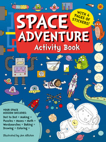 Space Adventure Activity Book by Jen Alliston, 9781787080034