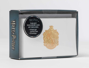 Harry Potter: Hufflepuff Crest Foil Gift Enclosure Cards (Set of 10) by Insight Editions, 9781683832560