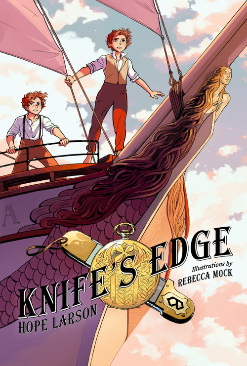 Knife's Edge (A Graphic Novel (Four Points, Book 2)) - 9781250158468 by Hope Larson, Rebecca Mock, 9781250158468