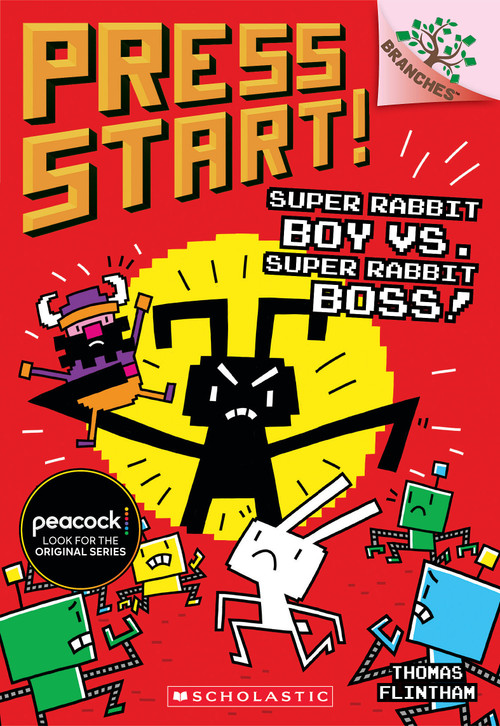 Super Rabbit Boy vs. Super Rabbit Boss!: A Branches Book (Press Start! #4) by Thomas Flintham, Thomas Flintham, 9781338034752