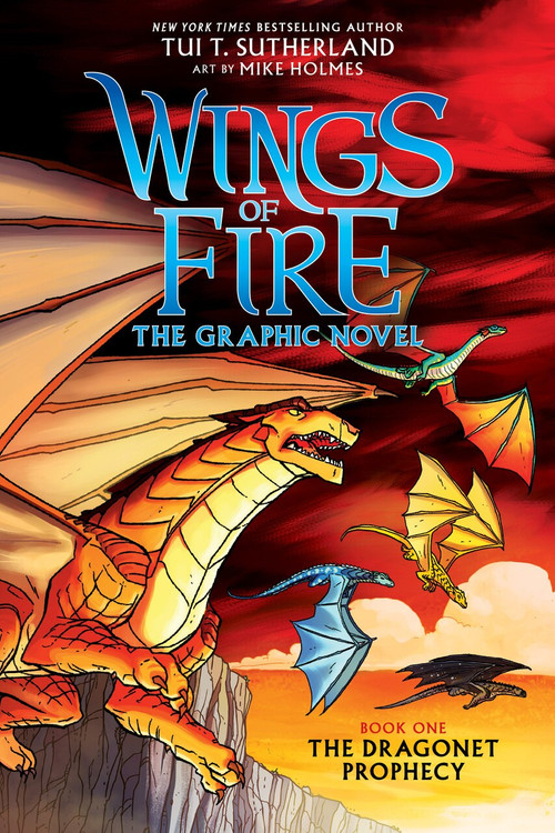The Dragonet Prophecy (Wings of Fire Graphic Novel #1): Graphix Book (The Graphic Novel) - 9780545942164 by Tui T. Sutherland, Mike Holmes, 9780545942164